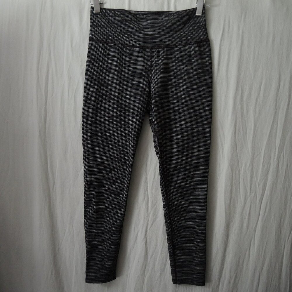 Tek Gear Dry-Tek Leggings Black Marled Color w/ Pocket Size XL